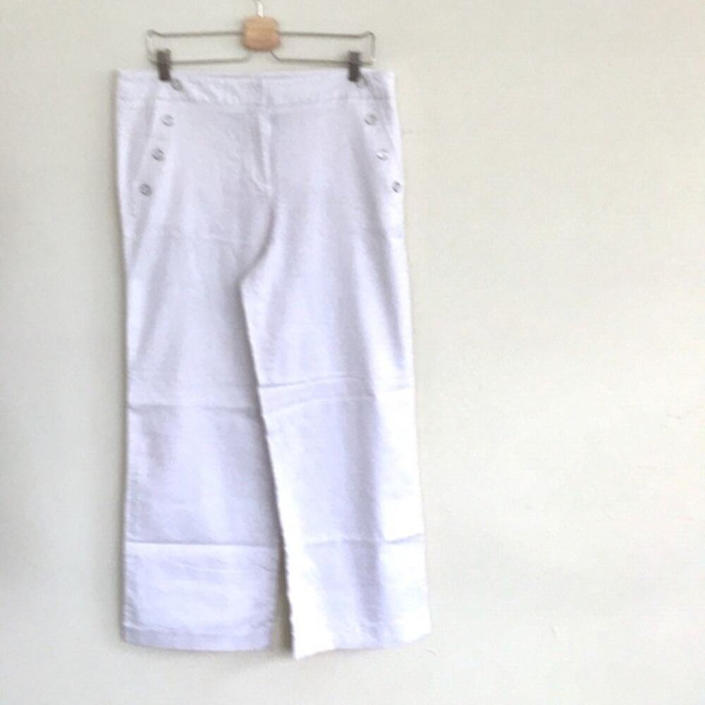New Directions wide leg pants sz 14 - 65% linen